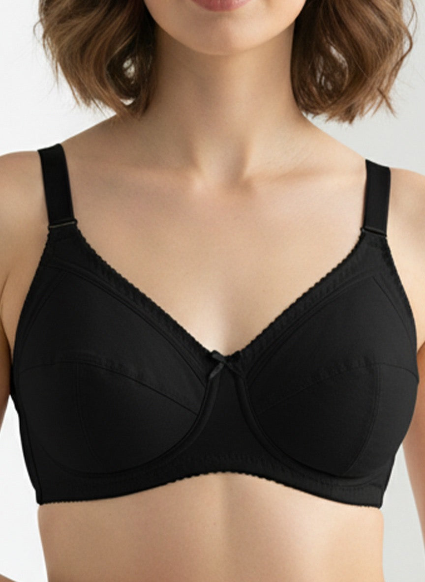 Liora Cotton not padded 3-Piece Bra Set
