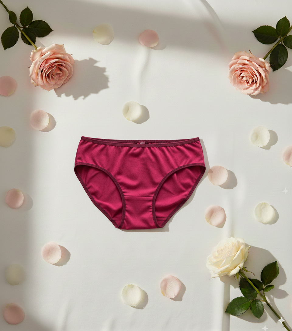 3 pieces Cotton Women's Panties