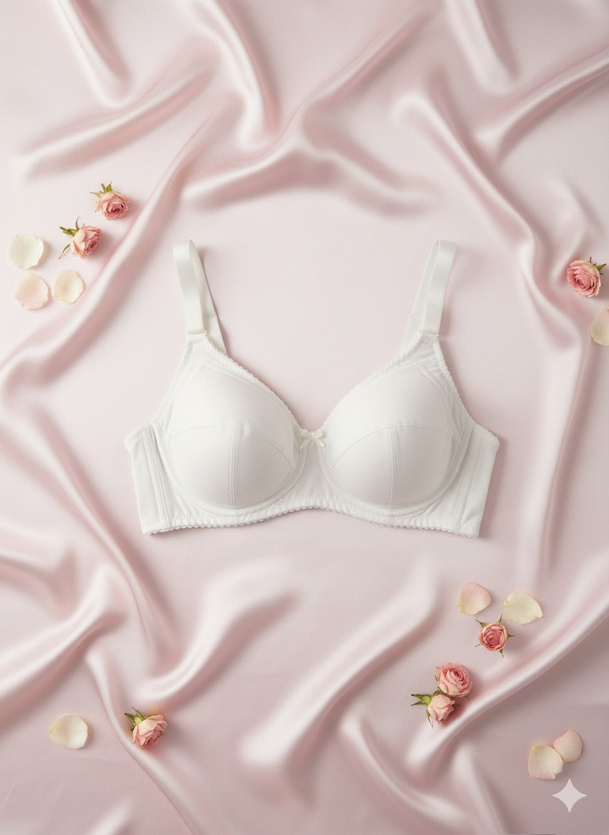 Liora Cotton not padded 3-Piece Bra Set