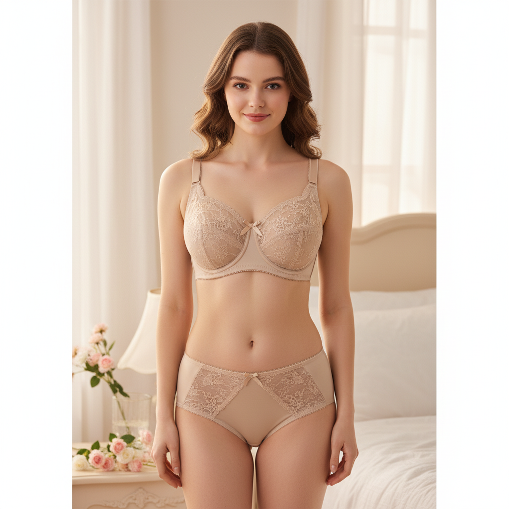 Minimizer dantail non padded Beige Bra