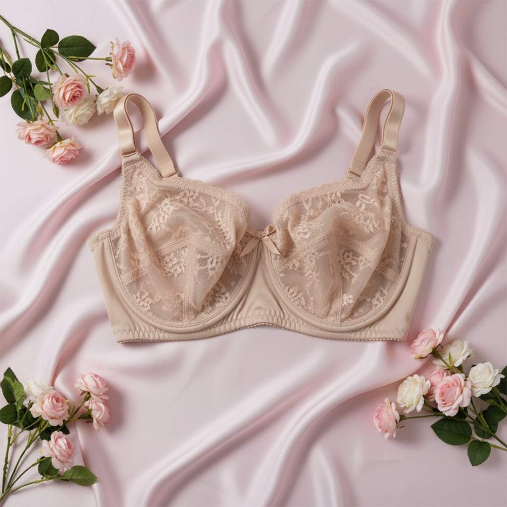 Minimizer dantail non padded Beige Bra