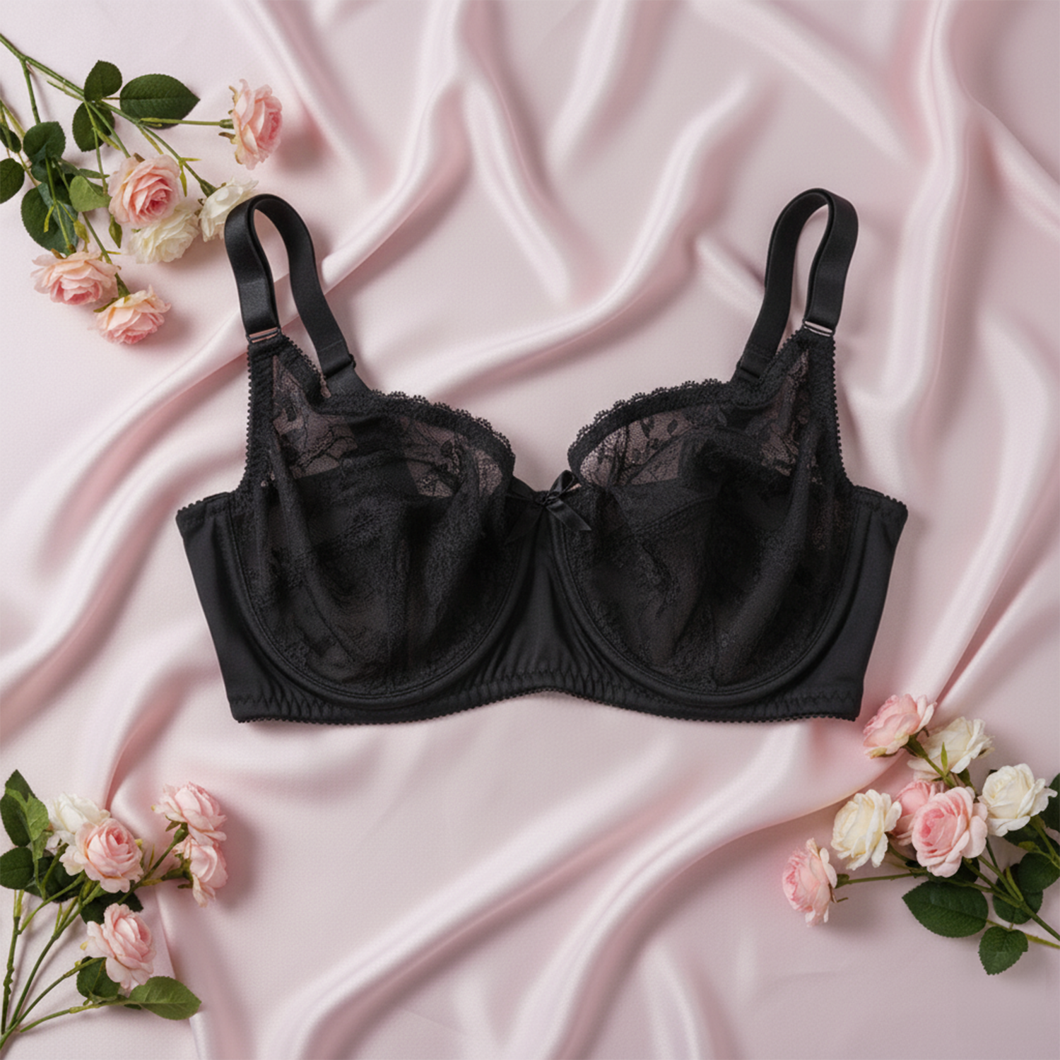 3 Piece Minimizer dantail non padded bra