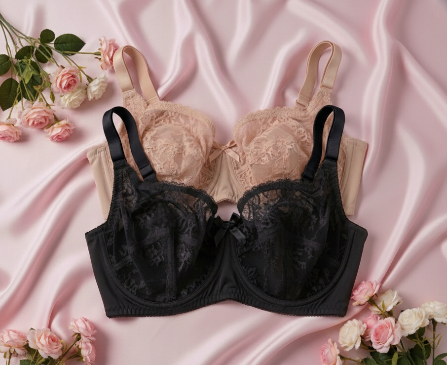 2 Pcs minimzer Dantali not padded bra